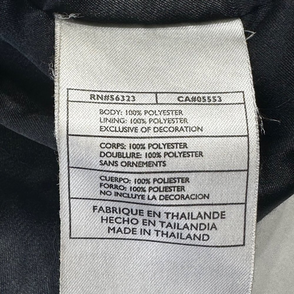 Nike Men's Size XL Zip Front Jacket Black Preowned Spots On Sleeve - Picture 5 of 16